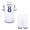 Conjunto (Camiseta+Pantalón Corto) Real Madrid Kroos 8 Primera Equipación 23-24 - Niño